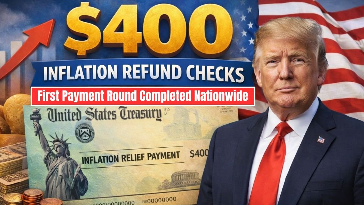 $400 Inflation Refund Checks 2026: First Payment Round Completed Nationwide